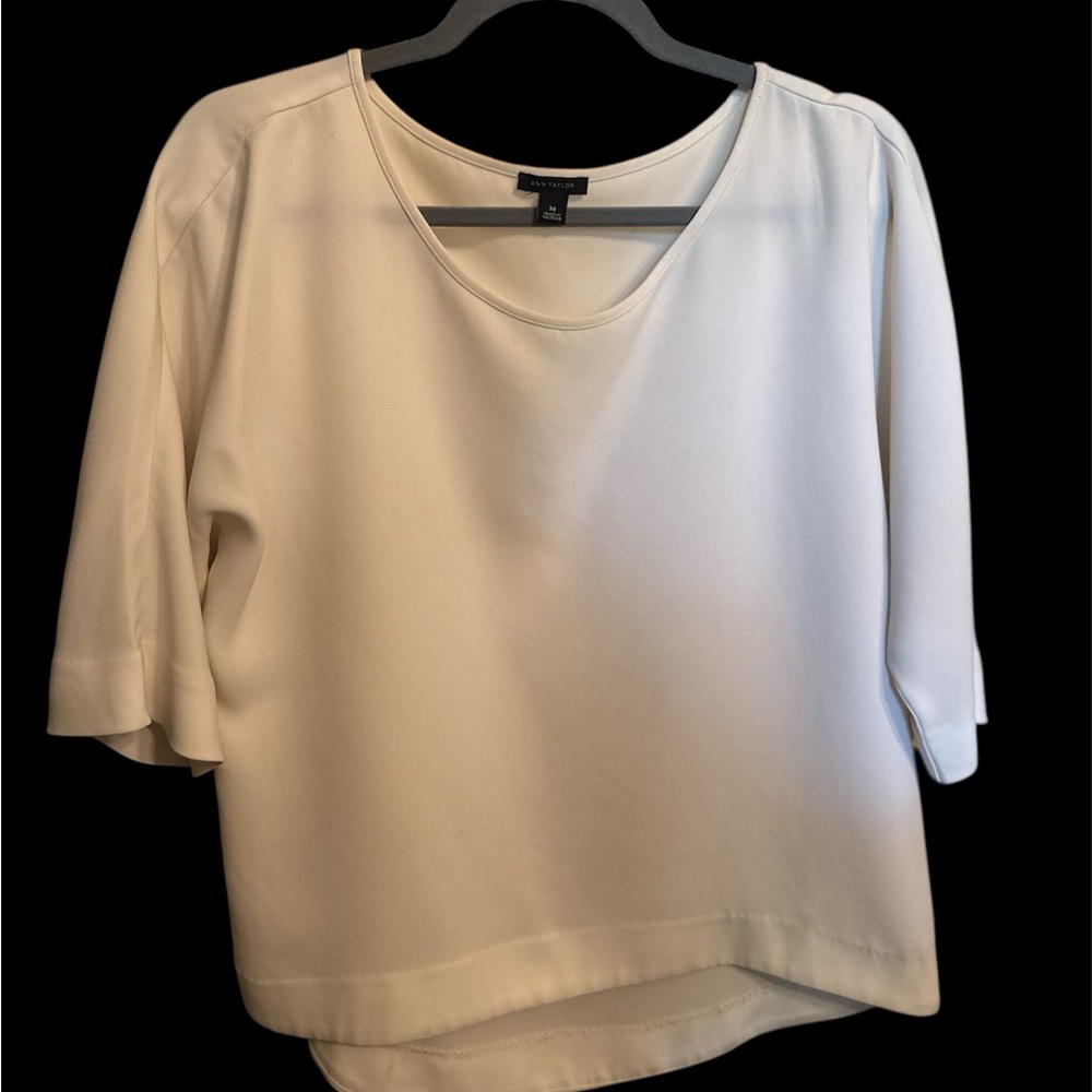 Elegant Cream Women's Top